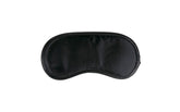 Fetish Collection Black Satin Eye Mask - - Masks And Blindfolds